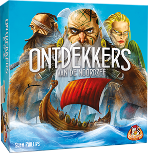 White Goblin Games Ontdekkers van de Noordzee - Bordspel