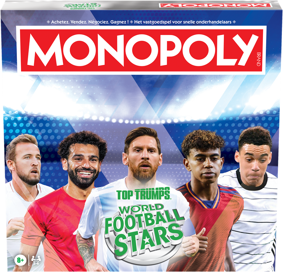 Monopoly - World Football Stars - kopen bij Spellenrijk.nl