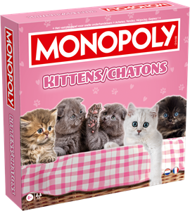 Winning Moves Monopoly - Kittens / Chatons