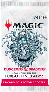 Afbeelding van het spelletje Magic The Gathering - Adventures in the Forgotten Realms Collector Boosterpack
