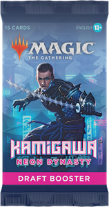 Afbeelding van het spelletje Magic The Gathering - Kamigawa Neon Dynasty Draft Boosterpack