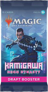 Afbeelding van het spel Magic The Gathering - Kamigawa Neon Dynasty Draft Boosterpack