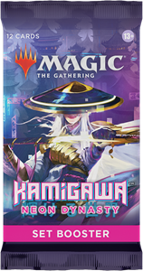 Afbeelding van het spel Magic The Gathering - Kamigawa Neon Dynasty Set Boosterpack