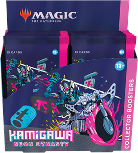 Afbeelding van het spelletje Magic The Gathering - Kamigawa Neon Dynasty Collector's Boosterbox