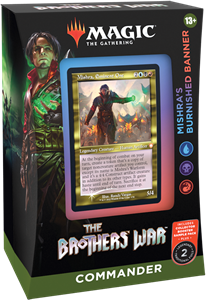 Afbeelding van het spelletje Magic The Gathering - The Brothers War Commander Deck Mishra