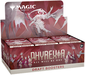 Afbeelding van het spelletje Magic The Gathering - Phyrexia All Will Be One Draft Boosterbox