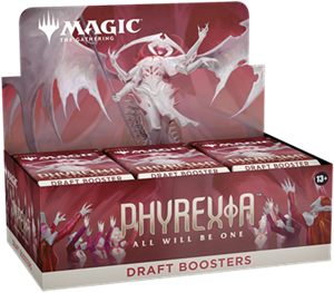 Afbeelding van het spel Magic The Gathering - Phyrexia All Will Be One Draft Boosterbox