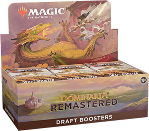 Afbeelding van het spelletje Magic The Gathering - Dominaria Remastered Draft Boosterbox