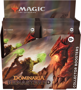 Afbeelding van het spelletje Magic The Gathering - Dominaria Remastered Collector Boosterbox