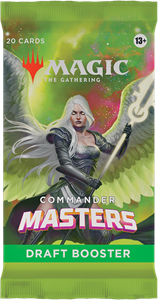 Afbeelding van het spelletje Magic The Gathering - Commander Masters Draft Boosterpack