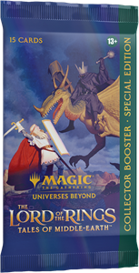 Afbeelding van het spelletje Magic The Gathering - LotR Holiday Collector Boosterpack