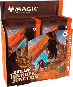 Afbeelding van het spelletje Magic The Gathering - Outlaws of Thunder Junction Collector Boosterbox