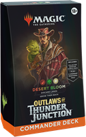Magic The Gathering - Outlaws of Thunder Junction Commander Deck Desert Bloom