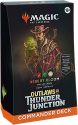Magic The Gathering - Outlaws of Thunder Junction Commander Deck Desert Bloom