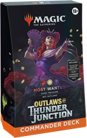 Magic The Gathering - Outlaws of Thunder Junction Commander Deck Most Wanted