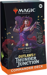 Magic The Gathering - Outlaws of Thunder Junction Commander Deck Most Wanted