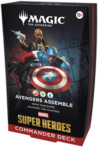 Wizards of The Coast Magic The Gathering - Marvel Super Heroes Commander Deck - Avengers Assemble
