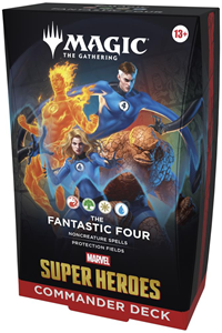 Wizards of The Coast Magic The Gathering - Marvel Super Heroes Commander Deck - The Fantastic Four