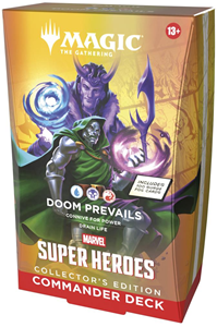 Wizards of The Coast Magic The Gathering - Marvel Super Heroes Collector's Commander Deck - Doom Prevails