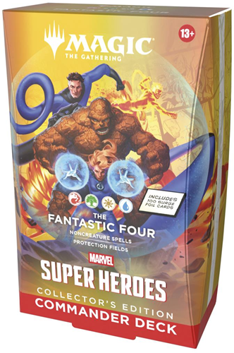 Magic The Gathering - Marvel Super Heroes Collector's Commander Deck - The Fantastic Four