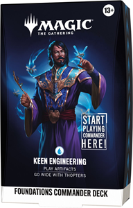 Wizards of The Coast Magic The Gathering - Foundations Commander Deck - Keen Engineering