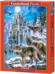 Afbeelding van het spelletje Wolves and Castle Puzzel (1500 stukjes)