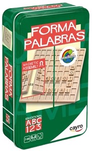 Wooden Words Game Travel Tin