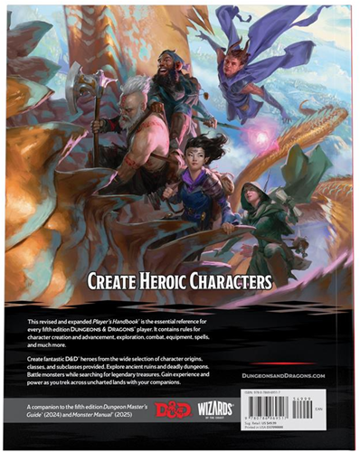 D&D 5.0 - 2024 Players Handbook -2
