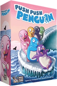 White Wizard Games Push Push Penguin - Board game