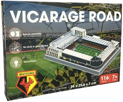Watford Vicarage Road 3D puzzel (116 stukjes)