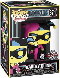 Funko Pop Batman Harley Quinn Black Light 371