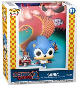 Afbeelding van het spel Funko Pop! - Game Cover Sonic the Hedgehog 2 #01