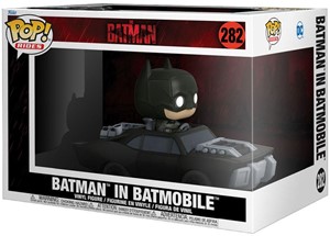 Funko Pop Jumbo Batman in Batmobile 282