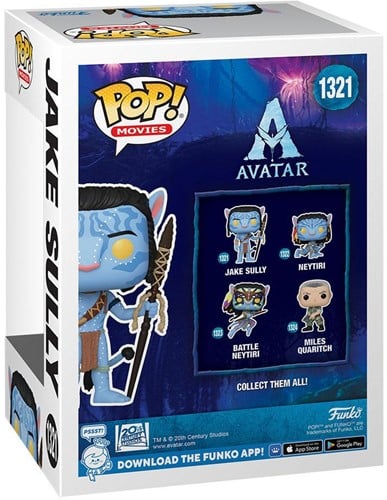 Funko Pop! - Avatar Movie Jake Sully #1321 ( Doos Beschadigd)-2