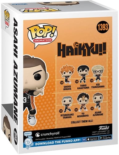 Funko Pop! - Haikyu! - Asahi Azumane #1393-2
