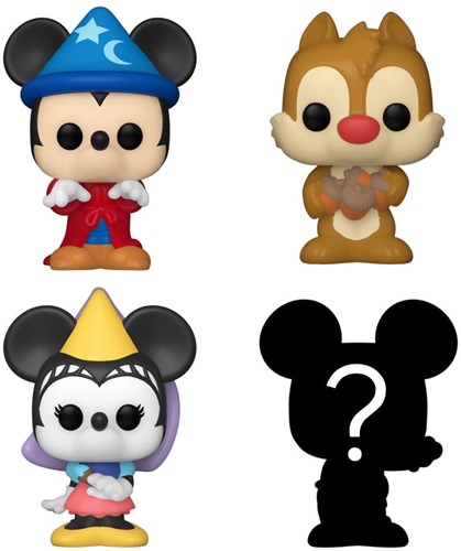 Funko Bitty Pop! - Disney Sorcerer Mickey 4-Pack-2