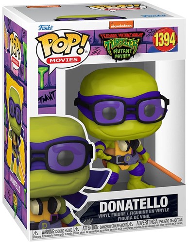 Funko Pop! - Teenage Mutant Ninja Turtles Donatello #1394 (doos beschadigd)