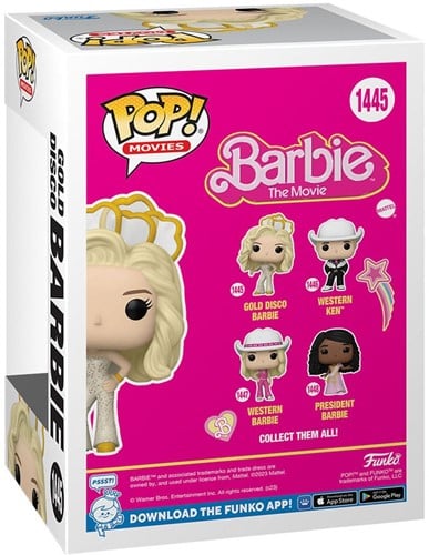 Funko Pop! - Barbie Gold Disco Barbie #1445-2